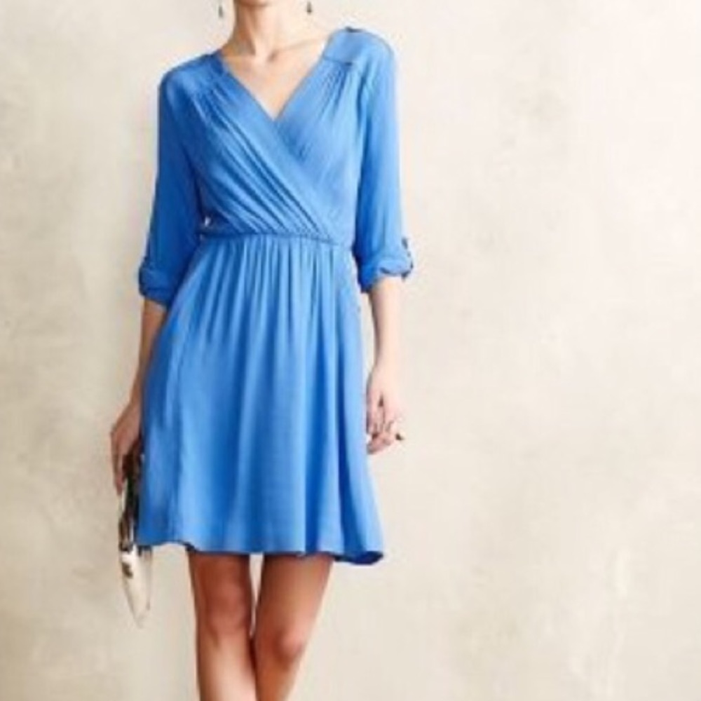 Anthropologie MAEVE ‘Lene’ Faux Wrap Dress - Sz XS